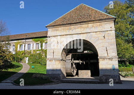 Fountain, La Citadelle, Citadel, fortifications of Vauban, UNESCO World Heritage Site, Besancon, department of Doubs Stock Photo