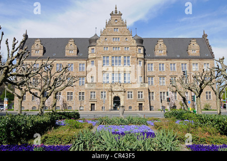 District Court, Neo-Renaissance, Oberhausen, Ruhrgebiet area, North Rhine-Westphalia, Germany, Europe Stock Photo