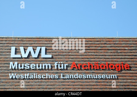 Westfaelisches Landesmuseum fuer Archaeologie, LWL, Westphalian State Museum of Archaeology, Herne, Ruhr area Stock Photo