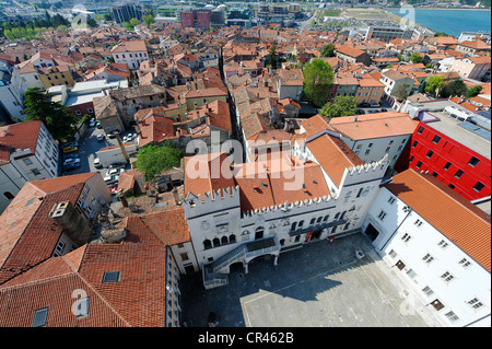 Praetorian Palace, Koper, Slovenia, Europe Stock Photo