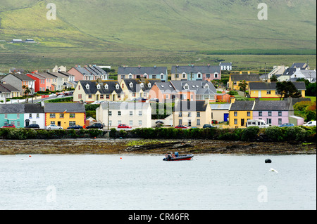 Portmagee from Valentia Island, County Kerry, Ireland, Europe Stock Photo