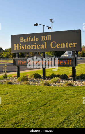 Cody Wyoming WY Buffalo Bill Wild West Historical Center Yellowstone National Park Stock Photo