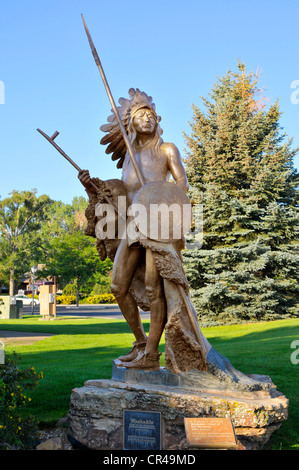 Washakie Chief Shoshone Cody Wyoming WY Buffalo Bill Wild West Historical Center Yellowstone National Park Stock Photo