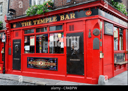The Temple Bar, Crown Alley, Dublin, Republic of Ireland, Europe Stock Photo