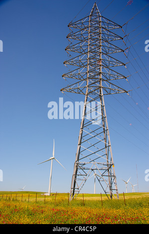 pylon turbines wind alamy electricity andalusia spain europe similar