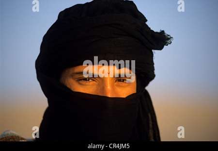 Tunisia, Kebili Governorate, Douz, Desert Festival, Berber nomad Stock Photo