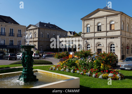 Spa, thermal city of Neris les Bains, Allier, France, Europe Stock Photo