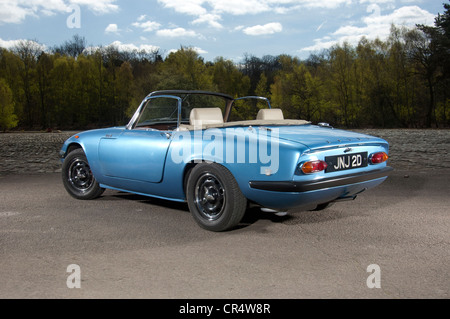 Lotus Elan classic British soft top sports car Stock Photo - Alamy