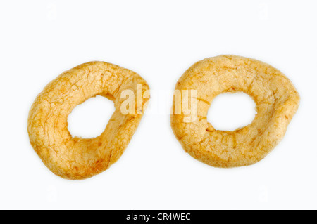 Dried apple rings, dried fruit Stock Photo