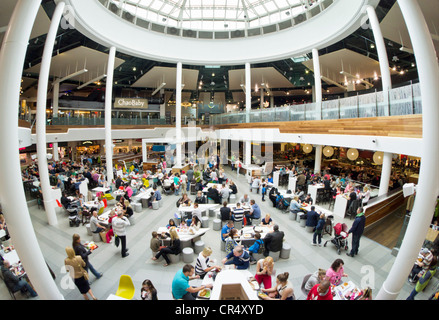 meadowhall shopping centre mall  food court  oasis sheffield south yorkshire england uk gb eu europe Stock Photo