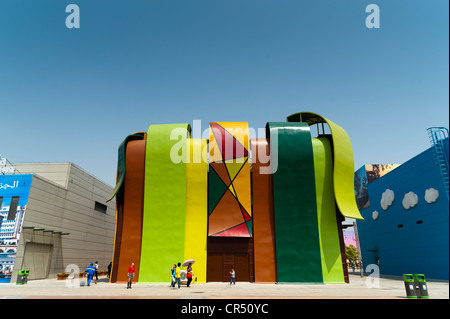 Angola Pavilion, Expo 2010, Shanghai, China, Asia Stock Photo