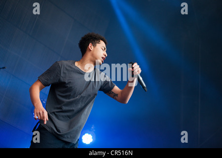 Rizzle Kicks at Evolution Festival 2012 at Spillers Wharf in Newcastle upon Tyne 4 June 2012 Stock Photo