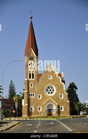 Lutheran Christ Church, 1910, Windhoek, Namibia, Africa Stock Photo