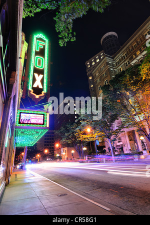 The Fox Theatre in Atlanta, Georgia. Stock Photo