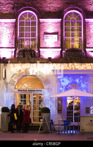 baker london street alamy sherlock holmes hotel facade marylebone plaza kingdom united park