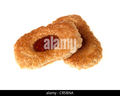 Redcurrant Puff Biscuits Stock Photo