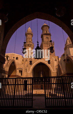 Complex of Sultan al-Nasir Muhammad ibn Qala'un Mosque, Cairo, Egypt Stock Photo
