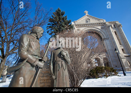 Canada, Manitoba Province, Winnipeg, Francophone District of St ...