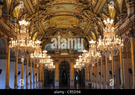 France, Paris, the Hotel de Ville (City Hall), the reception room Stock Photo