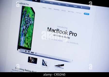Presentation of new Apple Computers MacBook book pro 16 inch laptop ...