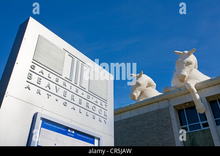 Canada, New Brunswick, Acadia, Fredericton, Museum, Beaverbrook Art Gallery Stock Photo