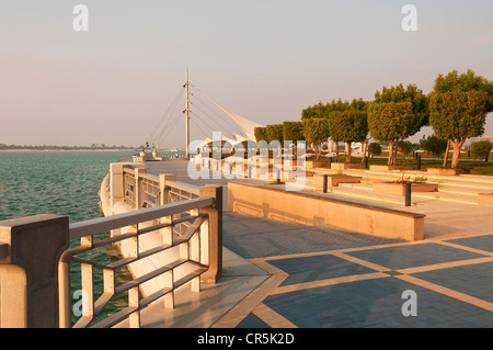 Elk206-1019 United Arab Emirates, Abu Dhabi, Corniche Stock Photo