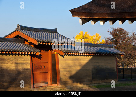 Japan, Honshu Island, Kinki Region, city of Nara, site of the Imperial Palace of Heijo Stock Photo