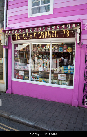 Seaside shop at Salcombe, Devon Stock Photo: 49556731 - Alamy
