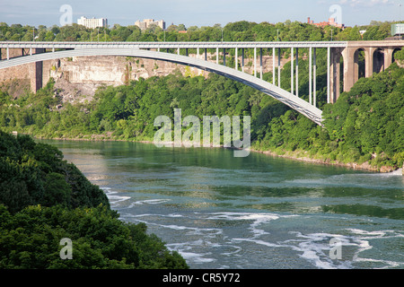 Rainbow bridge. Niagara Falls. Ontario.Canada. Stock Photo
