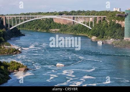 Rainbow bridge. Niagara Falls. Ontario.Canada. Stock Photo