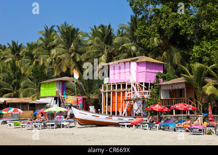 India, Goa State, Palolem, the beach Stock Photo