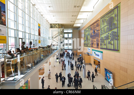 South Africa, Western Cape, Cape Town, International Convention Centre (CTICC), main entrance Stock Photo