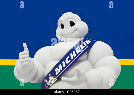 Michelin Man or Bibendum, advertising symbol of the Michelin tyre company Stock Photo