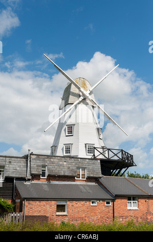 Rye Windmill Ferry Road, Rye, East Sussex UK Stock Photo