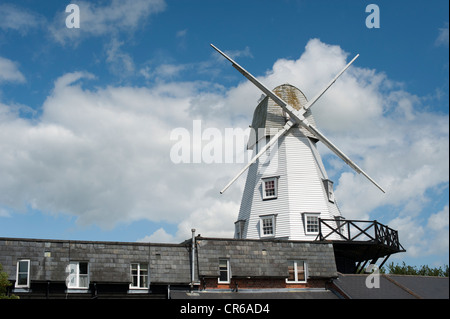 Rye Windmill Ferry Road, Rye, East Sussex UK Stock Photo
