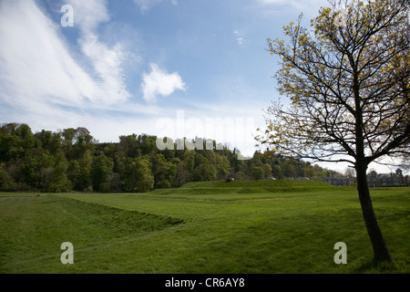 the kings knot and kings park stirling scotland uk Stock Photo