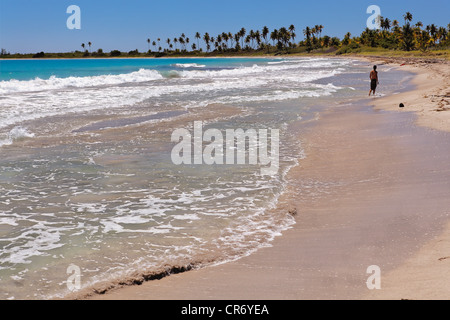 Atolladora Beach, in Ballena Bay, Guanica, Puerto Rico Stock Photo