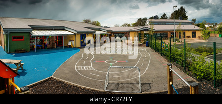 Peniel primary school, near Carmarthen Wales UK Stock Photo