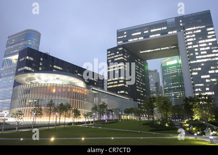 New office buildings for Hong Kong Government civil service in Admiralty Hong Kong Stock Photo