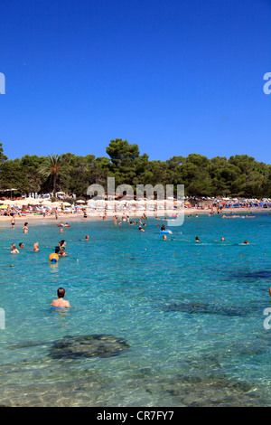 Cala Bassa beach, Ibiza, Spain Stock Photo - Alamy