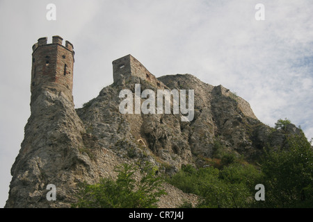 Devin castle, Slovakia. Stock Photo