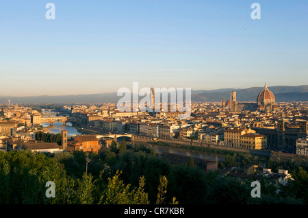 Italy, Tuscany, Florence, historic center UNESCO World Heritage, general view Stock Photo