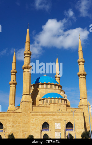 Lebanon, Beirut, Al-Omari Mosque Stock Photo