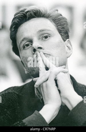 Westerwelle, Guido, 27.12.1961 - 18.3.2016, German politician,  (Liberal Democratic Party), chairman of the Young Liberals (1983 - 1988), portrait, at beginning of his political career, Germany, 1985,