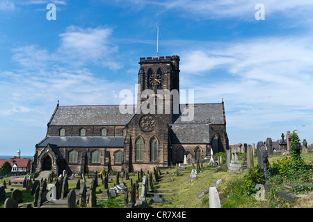 St Hilary's Church, Wallasey is in the town of Wallasey, Wirral, England. Stock Photo