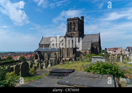 St Hilary's Church, Wallasey is in the town of Wallasey, Wirral, England. Stock Photo