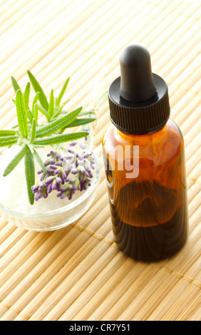 Herbal Extract in Dropper Bottle Stock Photo