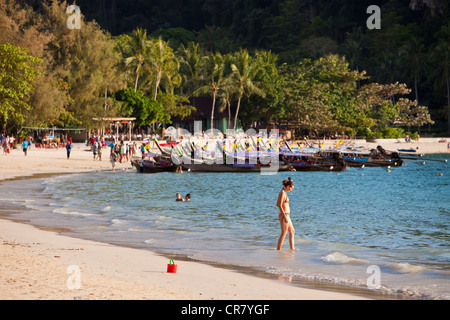 Thailand, Krabi Province, West Railay Stock Photo