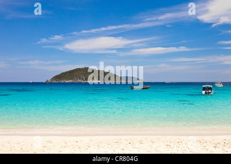 Thailand, North to the Andaman Coast, Similan National Marine Park, island n°8 Stock Photo