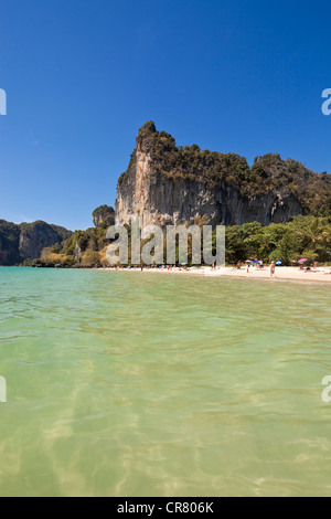 Thailand, Krabi Province, West Railay Stock Photo